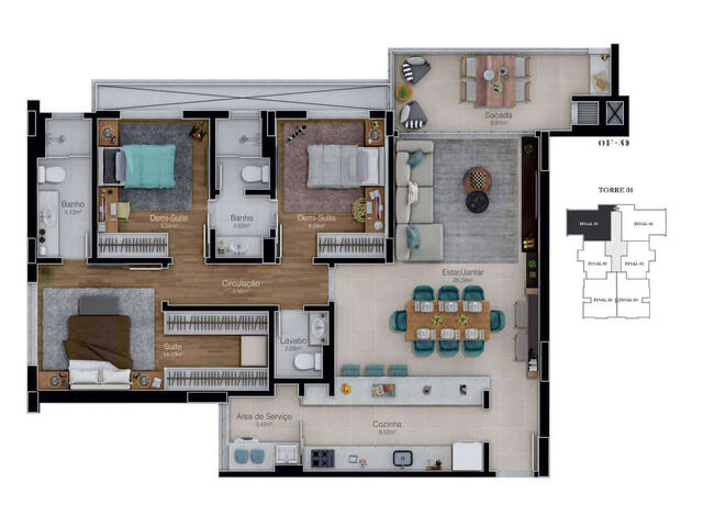 Apartamento para Venda em Florianópolis - 4