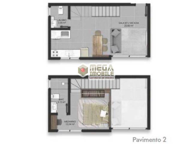 #3608 - Apartamento para Venda em Florianópolis - SC