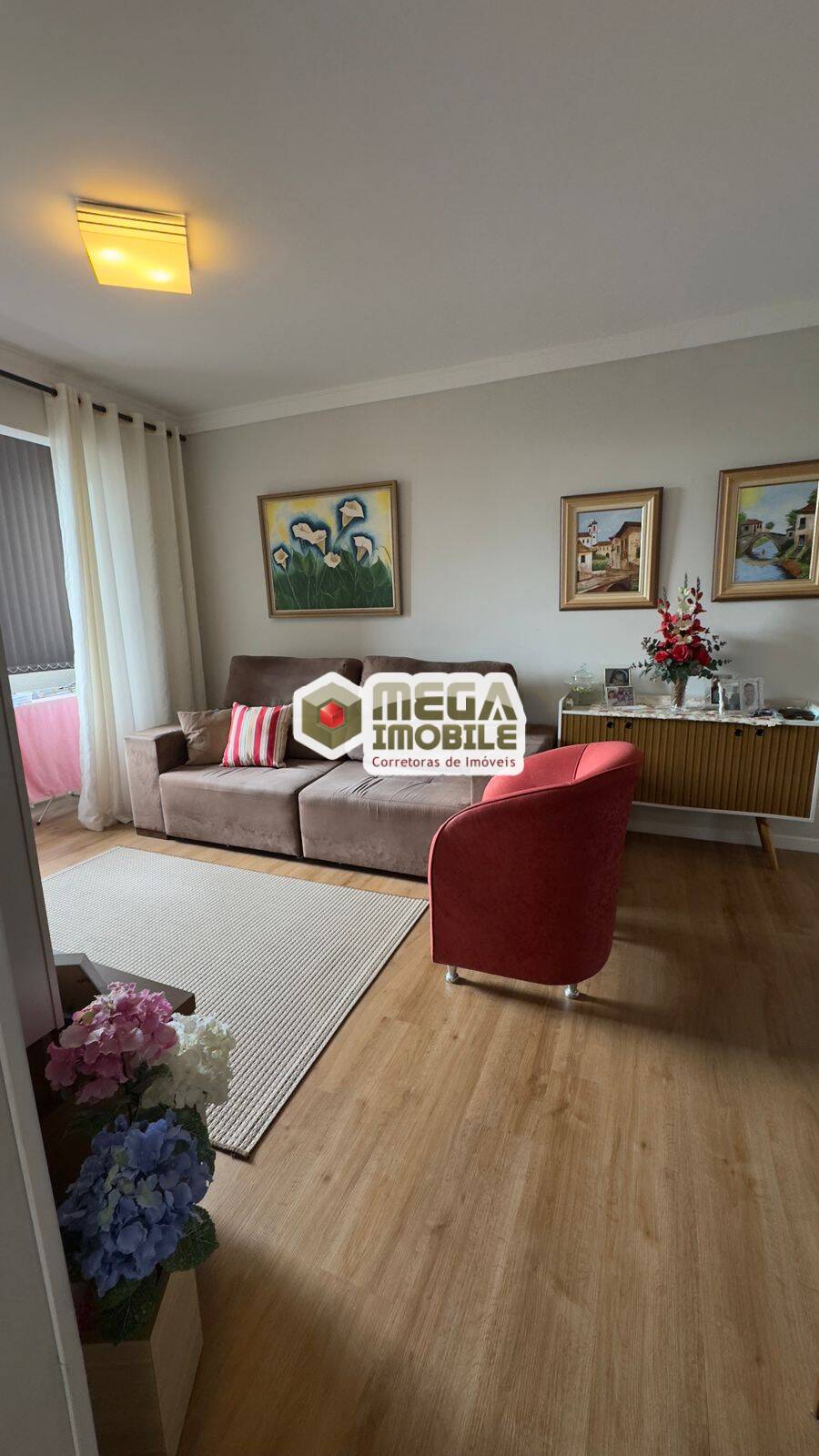 Apartamento VISTA MAR, em Barreiros, São Jose, 3 dormitorios, semimobiliado