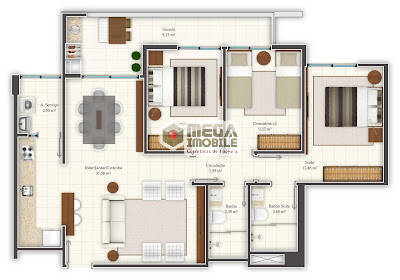 Apartamento, 3 quartos, 95 m² - Foto 10